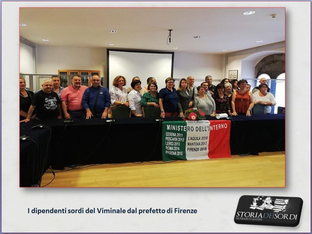 Raduno dipendenti Viminale 2018 Firenze