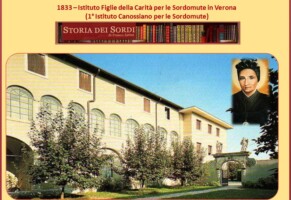 1833 – Istituto Figlie della Carità per le Sordomute in Verona (1° Istituto Canossiano per le Sordomute)