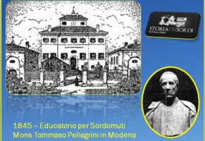 1845 – Educatorio per Sordomuti Mons.Tommaso Pellegrini in Modena