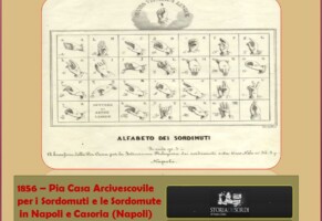 1856 – Pia Casa Arcivescovile per i Sordomuti e le Sordomute in Napoli e Casoria (Napoli)
