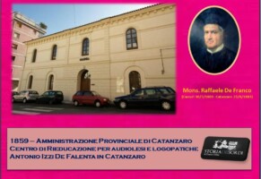 1859 – Amministrazione Provinciale di Catanzaro Centro di Rieducazione per audiolesi e logopatiche Antonio Izzi De Falenta in Catanzaro