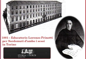 1881 – Educatorio Lorenzo Prinotti per Sordomuti d’ambo i sessi in Torino