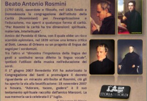 Antonio Rosmini e i Sordi (Newsletter della Storia dei Sordi n. 419  del  5 febbraio 2008)