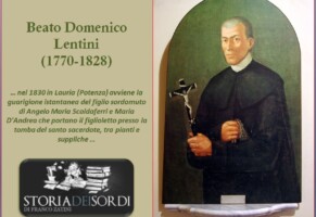 Beato Domenico Lentini (Newsletter della Storia dei Sordi n. 609 del 18 dicembre 2008)