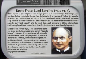Il ricordo di Luigi Bordino, uno dei santi nella storia dei sordi