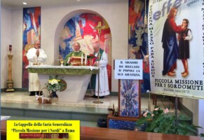 Padre Savino Castiglione, religioso della Piccola Missione per i Sordi, scrive agli amici italiani