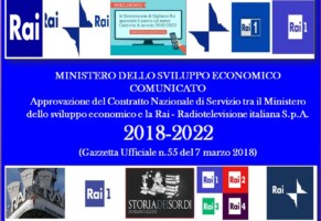 Nuovo contratto Servizio Rai 2018-2022