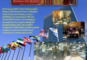 Giornata internazionale delle Persone con la disabilità. Nuovo titolo dell’ONU. (Newsletter della Storia dei Sordi n.385 del 20 dicembre 2007)