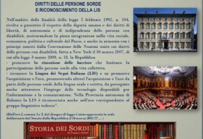 Documento ufficiale del 3° Convegno sulla Lingua dei Segni Italiana (Newsletter della Storia dei Sordi n.201 del 12 marzo 2007)