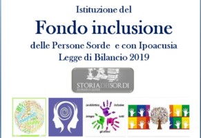 Fondo per l’inclusione delle Persone Sorde 2019