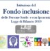 Fondo per l’inclusione delle Persone Sorde 2019