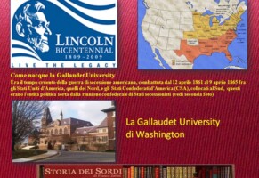 La Gallaudet University  degli Stati Uniti insegna ai sordi italiani a essere protagonisti
