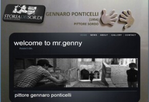 Il ritorno dell’artista Gennaro Ponticelli (Newsletter della Storia dei Sordi n.314 del 19 settembre 2007)