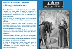 Padre Gioacchino La Lomia e il fotografo Sordomuto (Newsletter della Storia dei Sordi n. 600 del 4 dicembre 2008)
