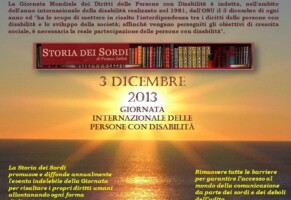 Onu: il prossimo 3 dicembre si celebra la giornata per i diritti dei disabili  (Newsletter della Storia dei Sordi n. 596  del 30 novembre 2008)
