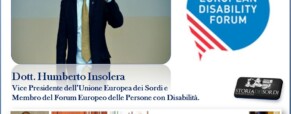 Humberto Insolera eletto nell’European Disability Forum