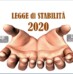 Legge di stabilità 2020 e i sordi italiani