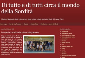 Lo sport e i sordi nella piena integrazione