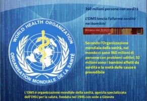 Organizzazione Mondiale della Sanità (OMS), 360 milioni persone nel mondo con problemi udito