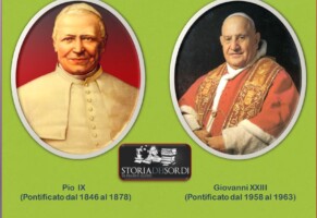 Pio IX e Giovanni XXIII insieme sugli altari