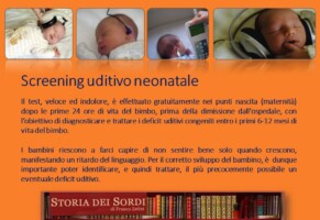 Screnning uditivo neonatale