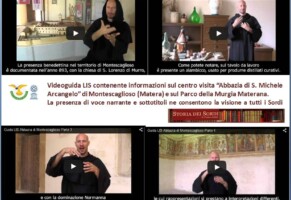 L’abbazia di Montescaglioso e i quattro video accessibili e dedicati ai sord