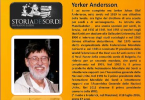 E’ morto Yerker Andersson.  Fu il terzo Presidente della W.F.D